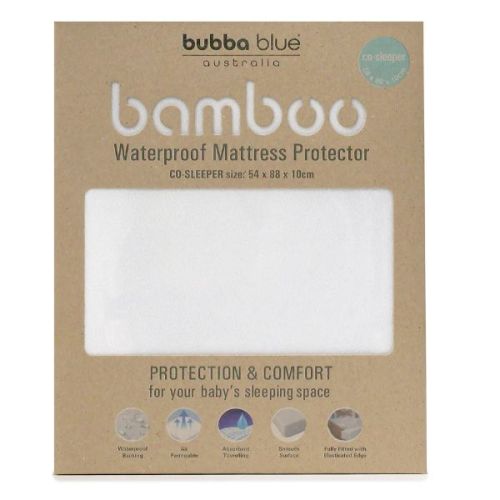 Bubba Blue Bamboo Co-Sleeper Mattress Protector – Baby Kingdom