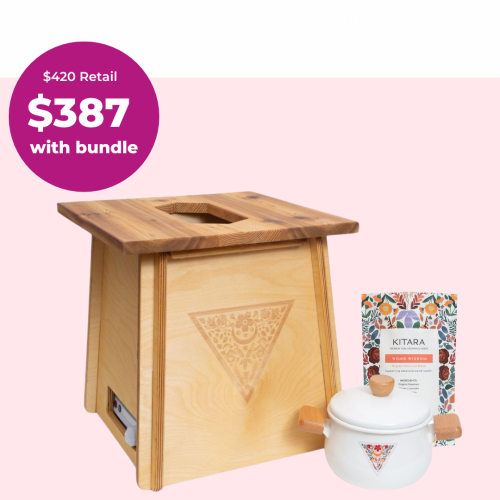 Collapsible Yoni Steam Seat Savings Bundle 🌿 Now with Herbs 🌿