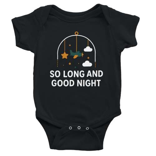 So Long and Good Night - Onesie – ElderEmo.com