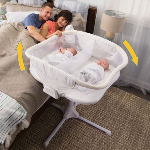 HALO - Bassinest Twin Sleeper - white