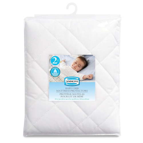 Simmons Quilted Baby Crib Mattress Protector - Walmart.ca