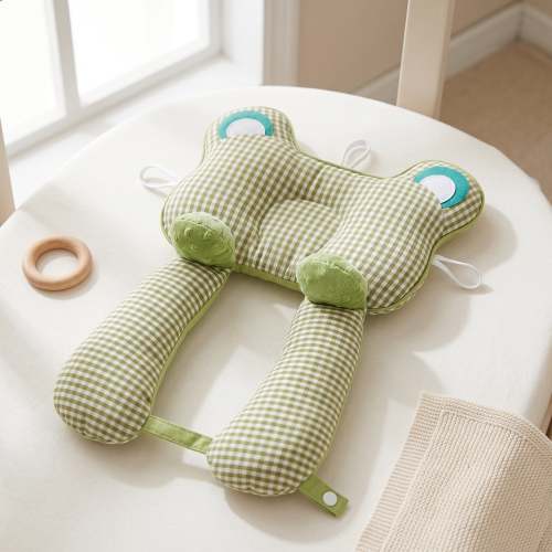 Little Manta Round Newborn Head Pillow