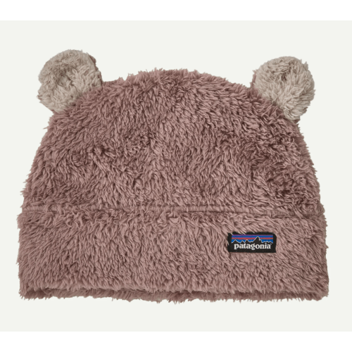 Baby Furry Friends Fleece Hat - Moonrise Taupe, Nest Brown, or Berry Fig, 0-3M