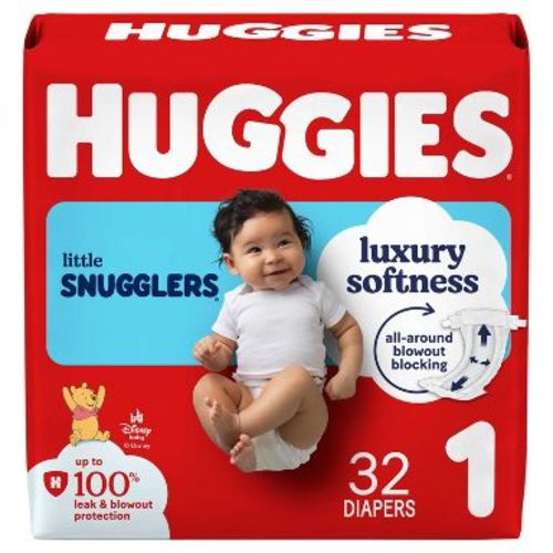 Huggies Little Snugglers Diapers - Size 1 - 32ct