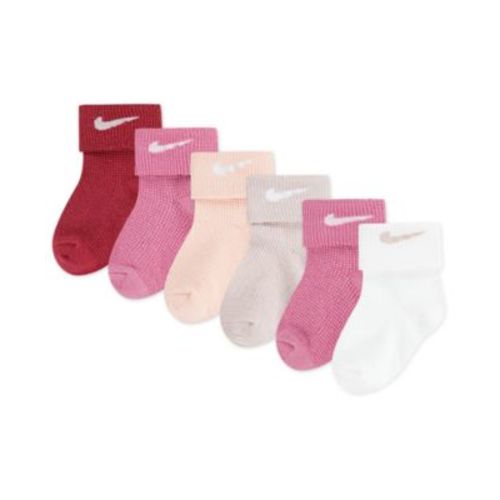 Baby and Toddler Boys and Girls 6-Pack Waffle Knit Socks