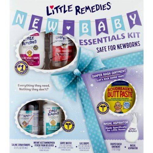 Little Remedies New Baby Essentials Kit, Perfect for Baby Shower Gift