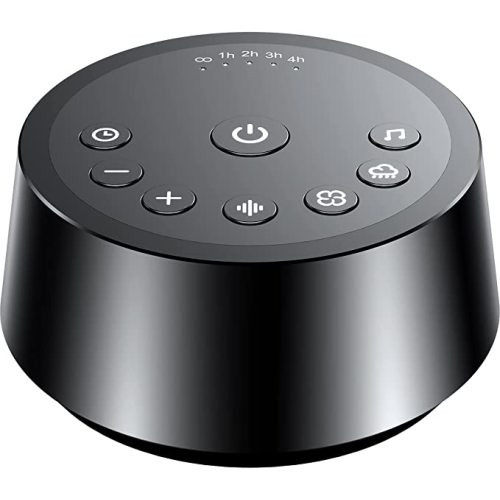 Color Noise Sound Machines with 25 Soothing Sounds Sleep White Noise Machine 32 Volume Levels 5 Timers and 4 Sound Categories and Memory Function for Home Office and Travel