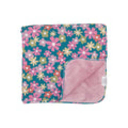 Retro Daisies Small Ribbed Adult Blanket