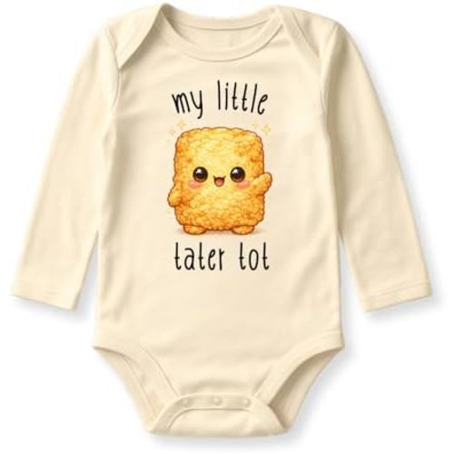 My Little Tater Tot Baby Bodysuit, Tater Tot Lovers Outfit