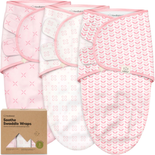 3-Pack Soothe Swaddle Wraps