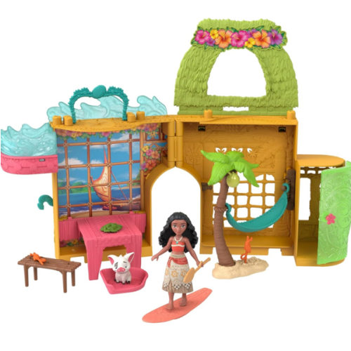 Mattel Disney Princess Moana Storytime Stackers Doll House Playset