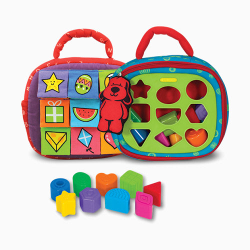 Melissa & Doug Take-Along Shape Sorter Baby and Toddler Toy