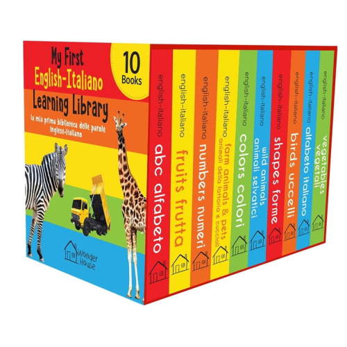 My First English-Italiano Learning Library (la mia prima biblioteca delle parole Inglese-Italiano) : Boxset of 10 English - Italian Board Books (Multiple copy pack)