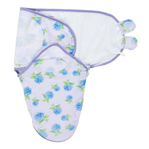 You Had Me at Hydrangea Baby Sleep Swaddle 100% Organic Cotton