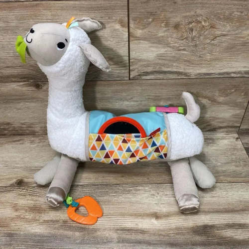 Fisher Price Grow With Me Tummy Time Llama Plush – Me n Mommy To Be