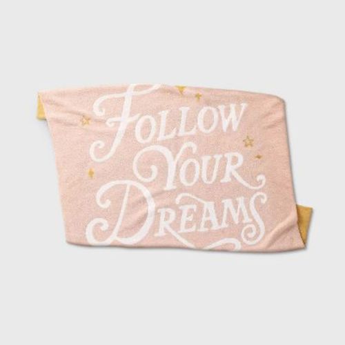 Princess 'Follow Your Dreams' Kids' Throw Blanket - The Disney Collection by Pillowfort™