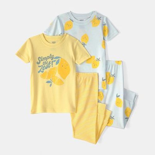 Toddler Girl Carter's 4-piece Pajama Set