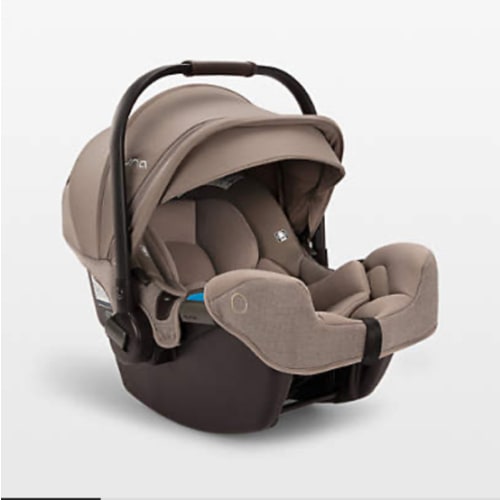 Nuna ® PIPA ™ rx Cedar Brown Reclining Infant Car Seat + PIPA RELX ™ Base