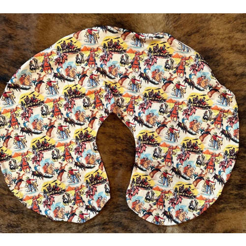 Get western baby boppy pillow cover