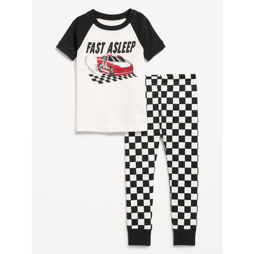 Snug-Fit Graphic Pajama Set for Toddler & Baby