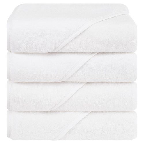 American Soft Linen Baby Cotton Hooded Cotton Towel Set