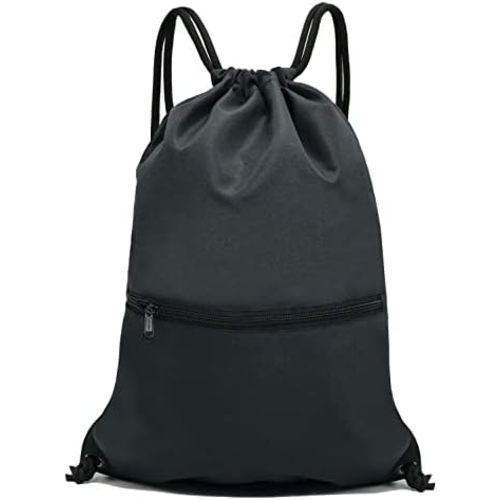 HOLYLUCK Drawstring Backpack Bag Sport Gym Sackpack