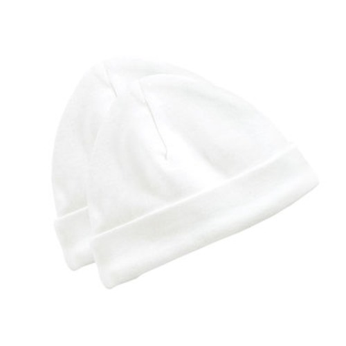 giggle Better Basics Skull Hats - Set of 2 (Organic Cotton), Ivory