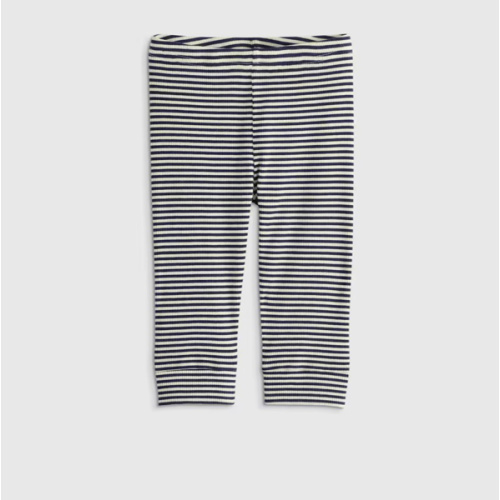 Softest Rib Leggings in Navy Stripe