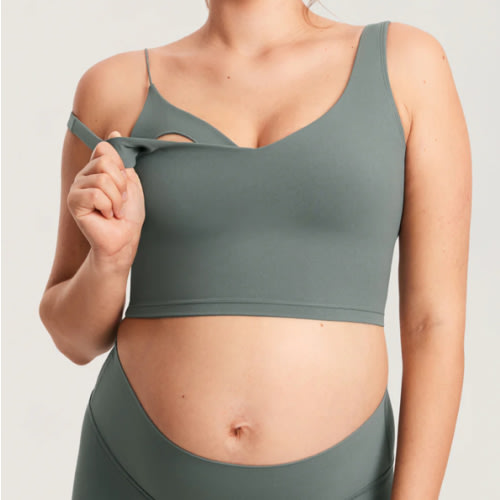 Natrelax® Nursing Crop Tank Top