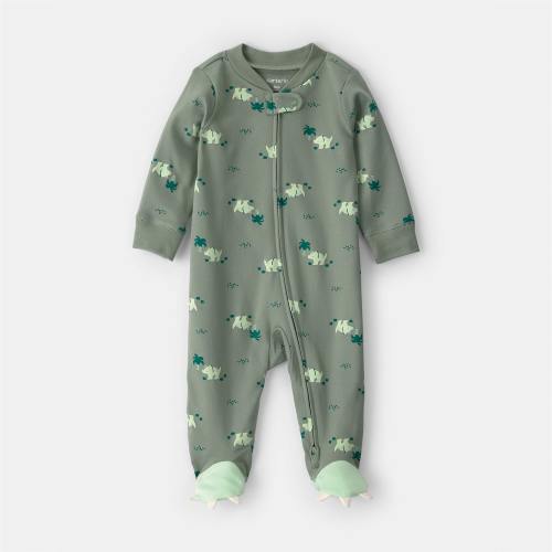Carter's Baby Boys Dinosaurs Sleep and Play, Color: Green - JCPenney