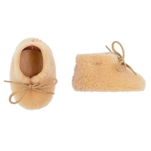 Merino Sheepskin Slippers - Baby Collection | Beige