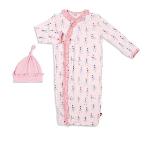 Prima Ballerina Modal Magnetic Sack Gown & Hat Set

– Magnetic Me