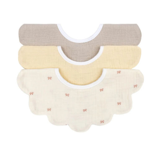 Soft Bibs – Petal Ribbon