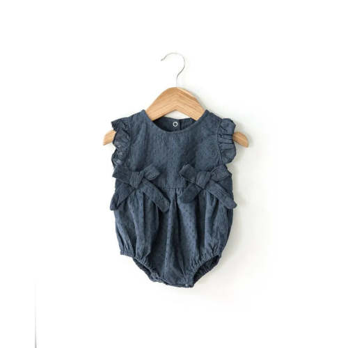 Olivia Romper in Navy | Reverie Threads