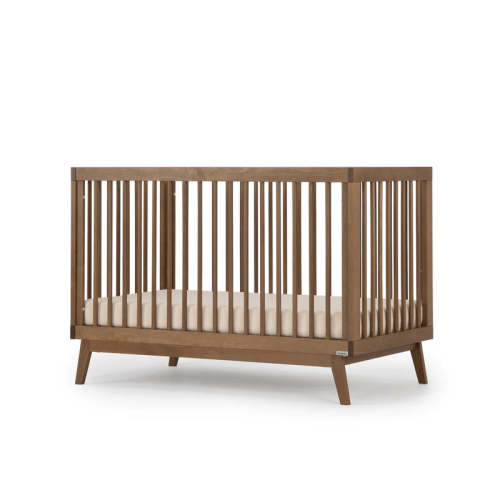 dadada Soho 3-In-1 Convertible Crib  - Walnut