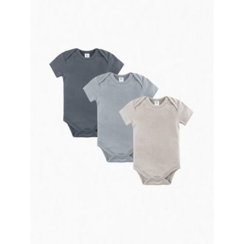 Colored Organics 3-Pack Classic Short Sleeve Bodysuit Bundle