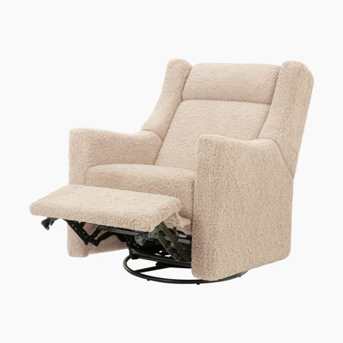 babyletto Kiwi Deluxe Power Recliner and Swivel Glider - Chai Shearling