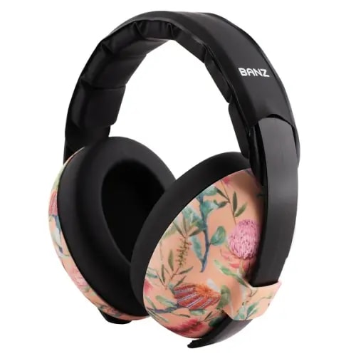 Baby Hearing Protection Earmuffs & Wrap Around Sunglasses Combo Set
