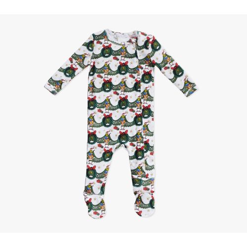 Dr. Seuss's The Grinch™ Wreath Organic Cotton Baby Pajama