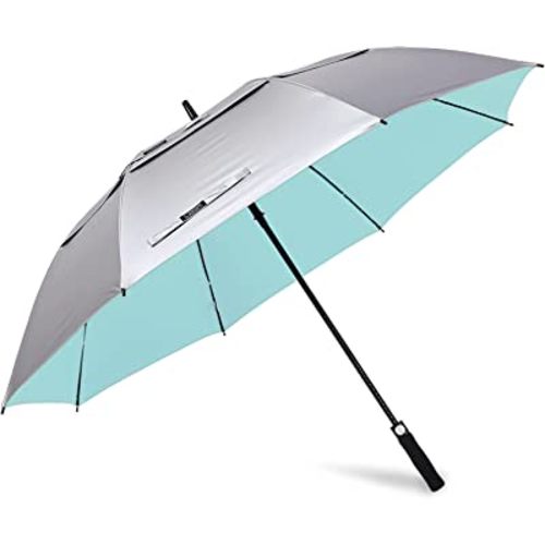 G4Free 47/54/62/68 Inch UV Protection Golf Umbrella Auto Open Vented Double Canopy Oversize Extra Large Windproof Sun Rain Umbrellas