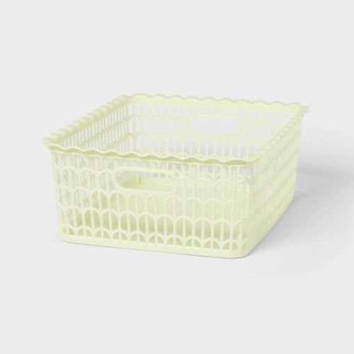 Scallop Decorative Basket Medium Citrus - Brightroom™
