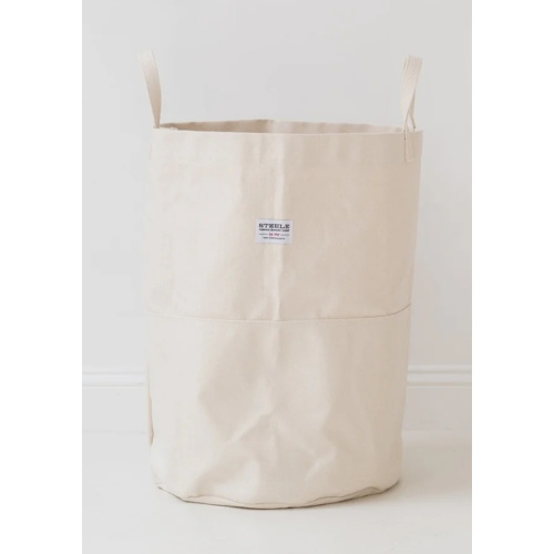 Tall Canvas Storage Bin Hamper | Steele Canvas Basket Corp