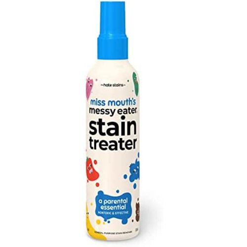 Hate Stains Co. Stain Remover for Clothes - Non-Toxic Laundry Stain Remover Spray for Baby & Kids - Messy Eater Spot Cleaner for Clothing, Fabric, Carpet (120ml, 4 oz Spray Bottle)