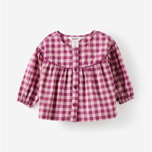 Baby Woven Long Sleeve Top