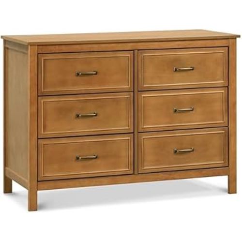 DaVinci Charlie 6-Drawer Double Dresser in Chestnut