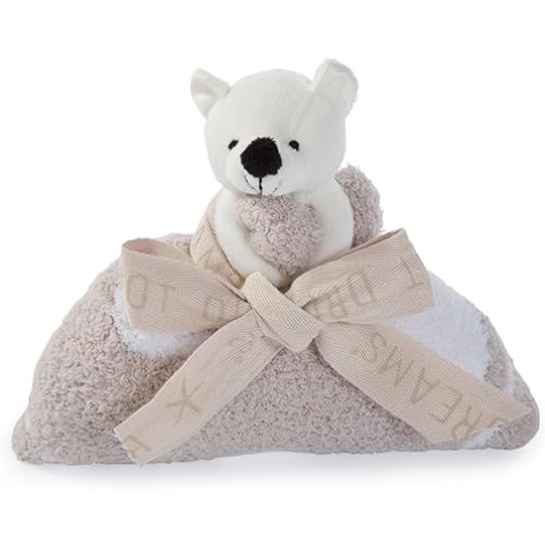 Barefoot Dreams Cozychic Dream Mini Blanket with Buddie