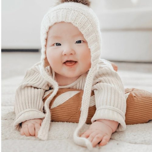 Tummy Time Baguette – Soft Baby Support Pillow