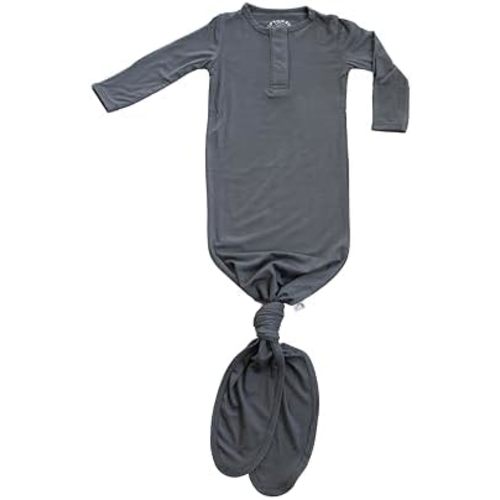 Upton Ave Knotted Gown Baby Newborn, Viscose derived from Bamboo, Infant Sleeper with Mittens, Baby Girl, Baby Boy,