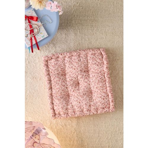 Printed Puffy Tufted Floor Pillow