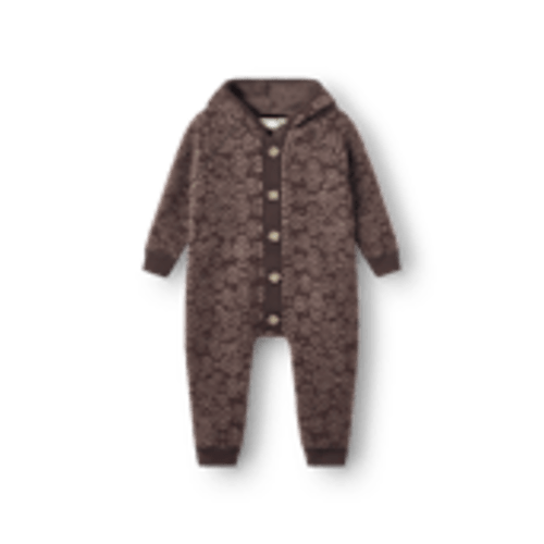 Baby merino wool fleece one-piece - Free shipping - Dilling